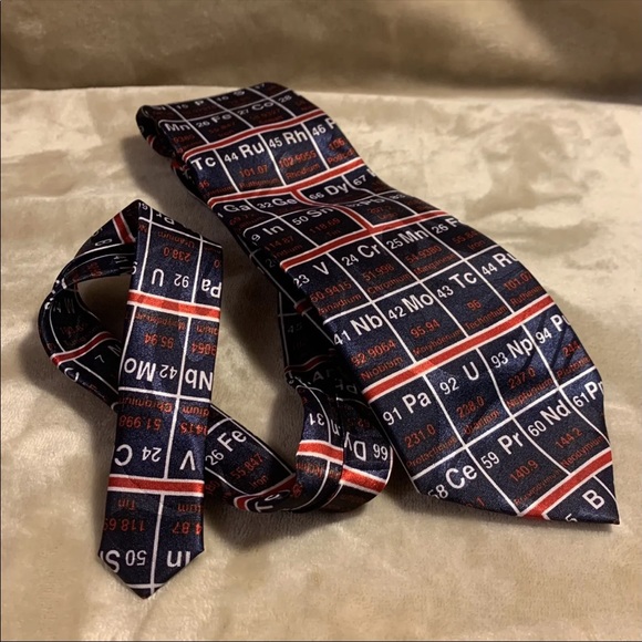 Periodic Table of Elements Neck Tie Steven Harris Chemistry Science Teacher - Picture 2 of 8